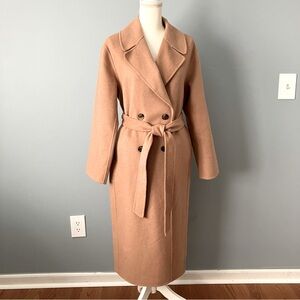GAP Recycled Wool Wrap Coat